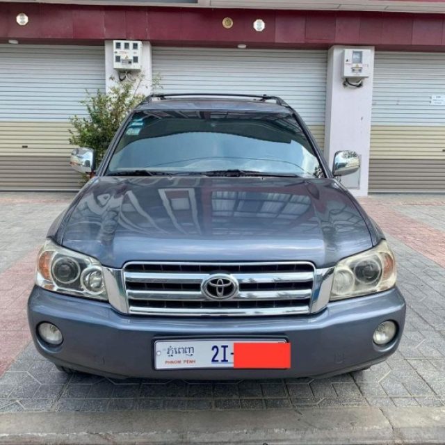 Toyota highlander 02 V6