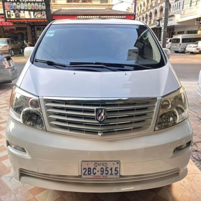 ឡានលក់ Toyota alphard Top options