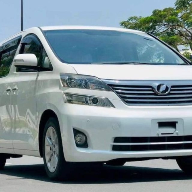 Vellfire 08 full ក្នុងលឿង ក្រដាសពន្ធ